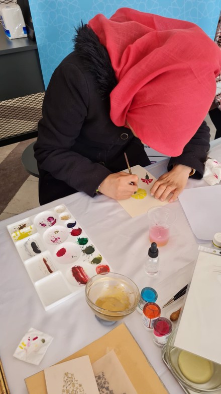 Fakültemiz "Gün Birlik Günü" Etkinliğine Tezhib standı ile katıldı.